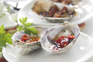 Platter Of Oysters