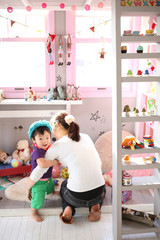 こどもと可愛い部屋