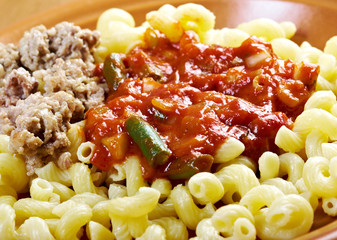 Italian pasta cavatappi