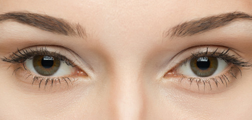 woman's eyes