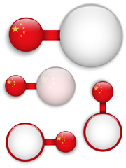 Vector - China Country Set of Banners
