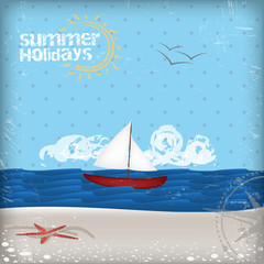 Summer Background - summer holidays