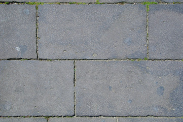 Sanpietrini, typical Rome pavement, Italy