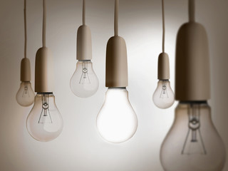 Group of light bulbs