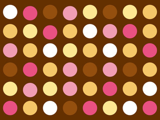 ドット　水玉　模様