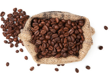 Gourmet coffe background.