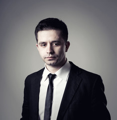 depressed businessman