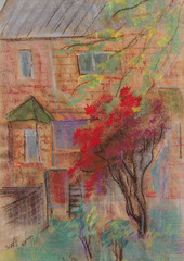 Fototapeta premium Garden in Brooklyn