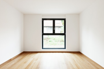empty room and window
