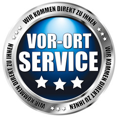 button "vor ort service"