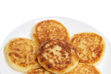 delicious traditional cheese pancakes