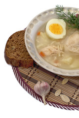 Куринный суп