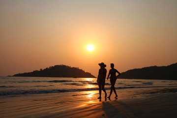 Fototapeta premium Goa Sunset