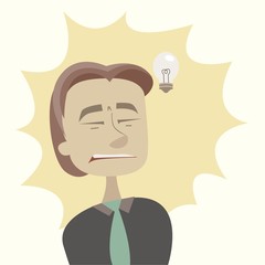 there is no brilliant idea