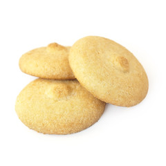 Cookies isolated on white background
