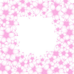 Obraz na płótnie Canvas cornice fiorellini rosa