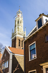 Fototapeta na wymiar Old typical Dutch houses