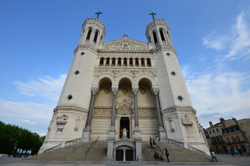 Basilique de Fourvi&egrave;re &agrave; Lyon.