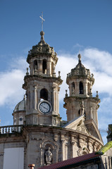 Fototapeta na wymiar Szczegółowo La Peregrina Kościoła