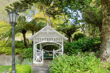 Pavillon im Botanischen Garten © cmfotoworks