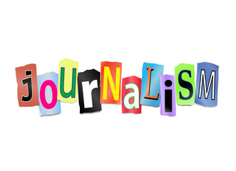 Journalism concept.