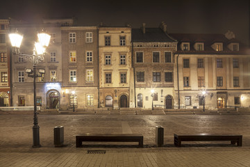 Fototapeta Krakow: Small Market Squarek near Main Market Square obraz
