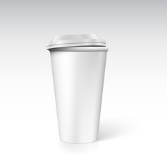 Photorealistic coffee cup. Ready for your design.