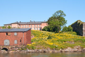 Fototapeta premium View of Suomenlinna fortress, Finland