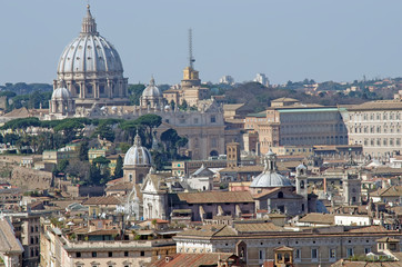 Fototapeta na wymiar Rzym skyline