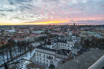 Vilnius city. The view from Upper Castle.