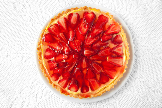 crostata di fragole