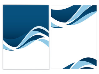 vector business brochure, flyer template