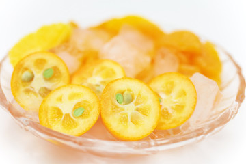 金柑フルーツの盛り合わせ
