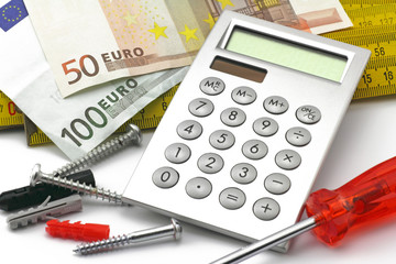 werkzeug mit euro