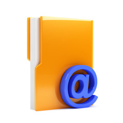 folder with email sign