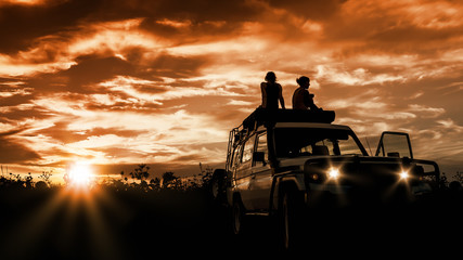 adventure sunset