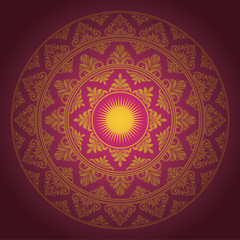 Circle Ornament Decorative