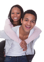Obraz premium Young Happy Couple