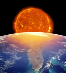 Earth and Sun, Global warming
