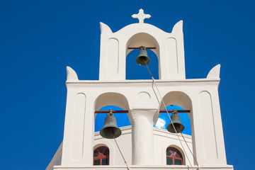Traditional belltower of a church