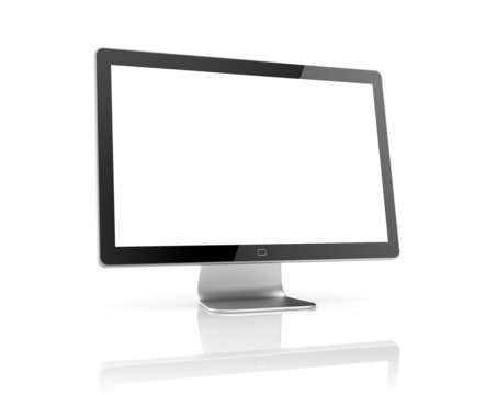 Computer Monitor with reflection