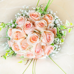 wedding bouquet.