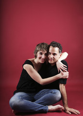 Obraz premium Romantic couple