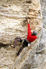 Rock climber.