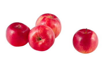 Image of fruit red sweet ripe apples