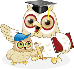 Coruja Mestre e Aluno