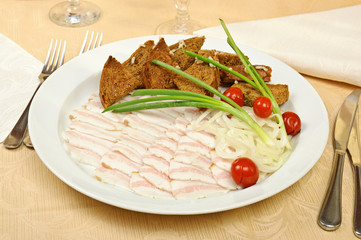 Sliced bacon