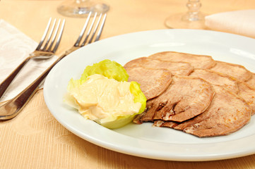 Cold boiled pork
