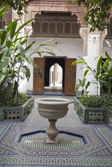 Bahia Palace in Marrakech, Morocco - 51584690