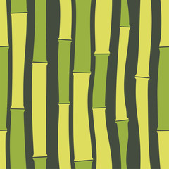Bamboo seamless pattern. Vector illustration